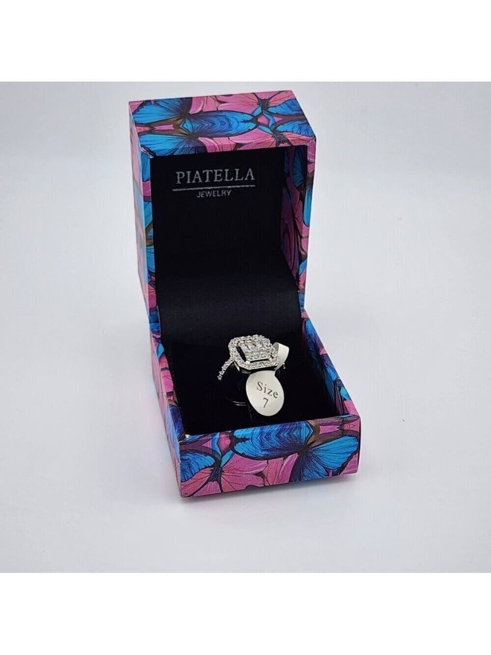 Brand New Gold Plated Gemstones & Cz Stones Ring - Picture 4 of 8
